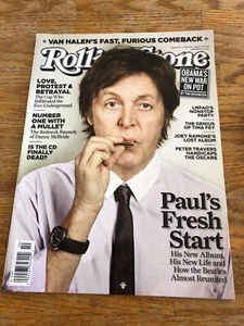 Paul Mccartney Rolling Stone Magazine March 2012 Mint Condition! - Picture 1 of 1