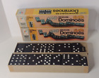 Lot Of 2 Vintage Milton Bradley 4130 Double Six Dragon Dominoes 51 Wooden Pieces