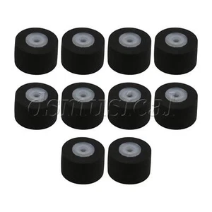 10x Durchmesser 10 mm Gummilagerrolle Führungsrolle Lager Rad Quetschrolle - Bild 1 von 6