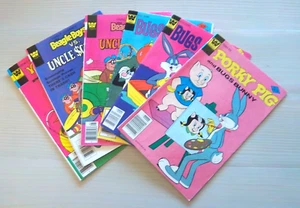 Whitman Comics Set/6 Käfer Hase Schweineschwein Yosemite Sam Beagle Jungen Scrooge - Bild 1 von 4