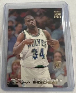 Isaiah Rider 1993-94 Topps Stadium Club Basketball card #234  (RC) Rookie Wolves - Picture 1 of 2
