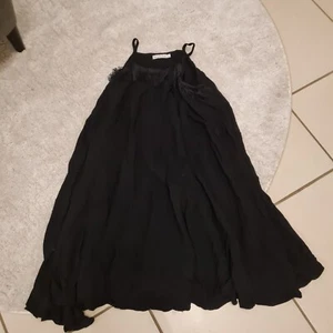 Trägerkleid Smart With Style Größe 122 Kleid Mädchen Schwarz Kinder Fransen - Bild 1 von 5