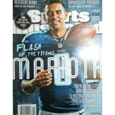 MARCUS MARIOTA sports illustrated MAYWEATHER PACQUIAO ty cobb TENNESSEE TITANS Foto 1 de 4