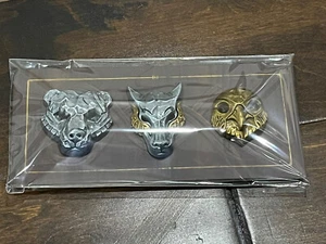 God of War - Falke, Bär & Wolf Pin Set NUR Ragnarok Jotnar Edition KOSTENLOSER VERSAND - Bild 1 von 1