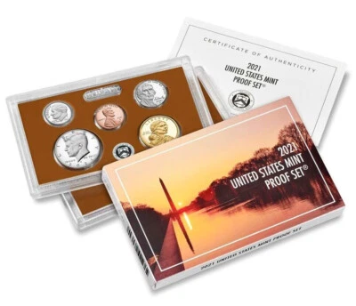 🇺🇸 2021-S United States Mint Proof Set Beautiful Proof Quality Coins - Image 1 of 4