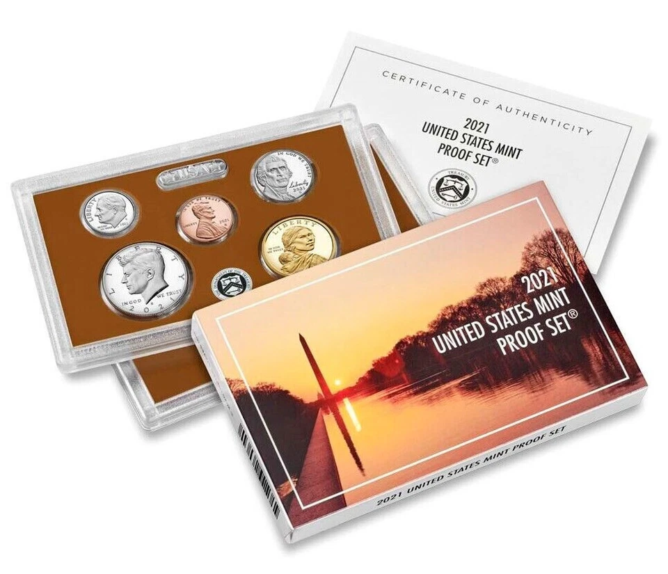 🇺🇸 2021-S United States Mint Proof Set Beautiful Proof Quality Coins - Image 1 of 4