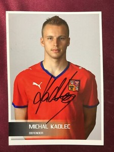 Autograph MICHAL KADLEC-National Team CZECH REPUBLIC-Ex-Leverkusen/Fenerbahce-AK