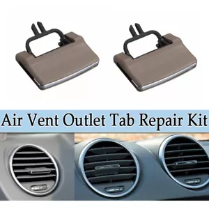 2 griglie di ventilazione A/C Air Vent ugello aria ugello di ventilazione per Mercedes Benz W164 - Foto 1 di 6