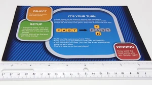 2012 WORDS with Friends Board Game Replacement Instruction Manual Part Only - Picture 1 of 1