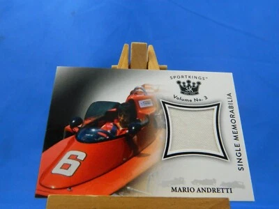 Mario Andretti Sport Kings Volume No. 3 Single Memorabilia - Image 1 of 2