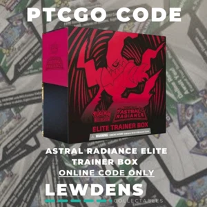 Astral Radiance - Elite Trainer Box - Pokemon TCG Online - Code Card - message - Picture 1 of 1