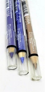 Lot of 3 New Wet N Wild Coloricon Kohl Eyeliner Pencils Purple Blue Bronze USA - Picture 1 of 3