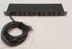 APC Black 20A - 10 Outlet Rack Mount PDU – AP9556 - Picture 1 of 4
