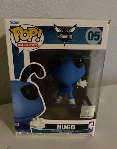 Funko Pop! Charlotte Hornets NBA Mascot Hugo Vinyl Figure Lamelo 05 NIB Damaged Cover