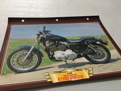036 Harley Davidson XL1200S Sportster Enchufe Colección Atlas Motos Desde Decl - Imagen 1 de 2