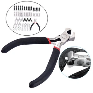 85Pcs/lot Zinc Alloy Fix Zipper Zip Slider Repair Instant DIY Kit Universal - Picture 1 of 12