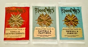 Vintage 1995 Blood Wars Escalation Pack 1,2&3 First Edition Trading Cards - Bild 1 von 5