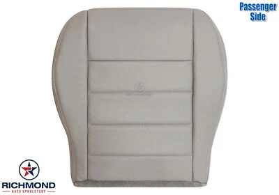Cubierta de asiento de cuero gris claro para Dodge Magnum SE R/T SXT 2006 parte inferior del pasajero Foto 1 de 4