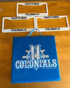 Hartford Colonials seat cushion 3 License Plate Frames UFL Football collectible - Picture 1 of 3