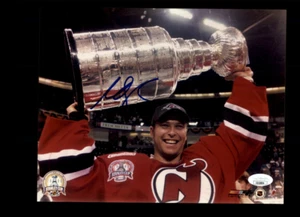 Martin Brodeur Signed New Jersey Devils Stanley Cup 8x10 Photo Autograph JSA #1 - Picture 1 of 2
