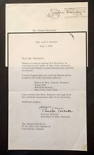 1965 Secretary of Jackie Kennedy Pamela Turnure Signed Letter w Envelope No COA