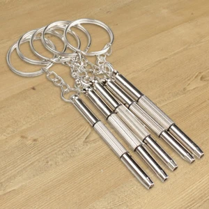 5 PCS 3-in-1 Watch Repair Kit Multifunction with Keychain Portable Hand Tools - Photo 1/4