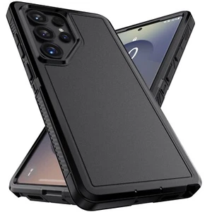 For Samsung Galaxy S25 Ultra S25 Plus 5G Dual Layer Rubber Hard Phone Case Cover - Picture 1 of 29