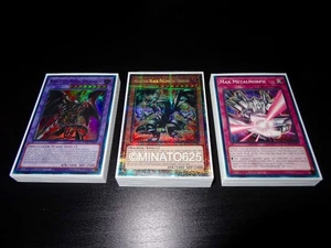 Yugioh Komplettes Rotäugiger Schwarzer Drache Deck! Dark Dragoon Fullmetal Primite - Bild 1 von 3