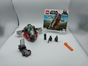 LEGO Star Wars 75312 - Boba Fett's Starship - Complete w/ Instructions - NO Box - Picture 1 of 9