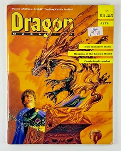 Dragon magazine #171 - July 1991 (w/trading cards, no poster) - Imagen 1 de 8