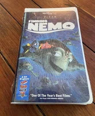 Finding Nemo (VHS, 2003) Clamshell Case New - Image 1 of 4