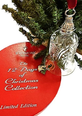 Waterford Crystal  PARTRIDGE BELL, 1st In 12 Days of Christmas Collection, 2005 - Image 1 of 4