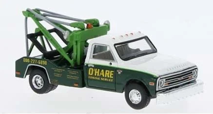 Camión de remolque Brekina 1/87 HO 1968 Chevy C30 remolque O'Hare 19666 Foto 1 de 1