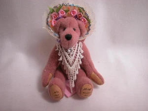 Worldof Miniature Bears 3.5" Cashmere Bear Rosalind #862 CLOSING - Picture 1 of 3