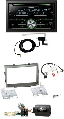 Pioneer CD USB Lenkrad Bluetooth 2DIN DAB Autoradio für SSangYong Rodius ab 2013 - Bild 1 von 4