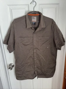 511 Tactical Button Up Hemd Large braun atmungsaktiv Outdoor leicht Herren - Bild 1 von 6