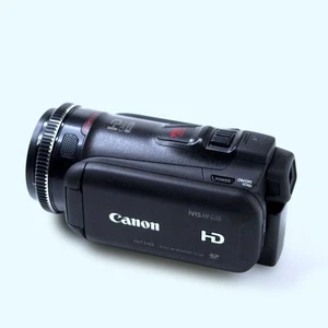 [OTTIME CONDIZIONI] Videocamera Canon iVIS HF G10 IVISHFG10 10x con batteria, cappuccio e borsa usata Giappone - Foto 1 di 14