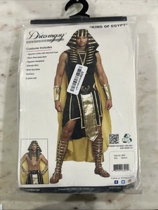 Costume Dreamguy Uomo Adulto Moda Re d'Egitto Re Tut Cos Gioco Medium - Foto 1 di 2