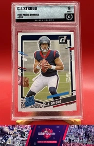 2023 Donruss #339 C.J. Stroud Graded 9 RC - Bild 1 von 2