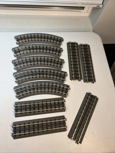 GROB GELESEN KONVOLUT 10 MTH Realtrax Spur O Gleisstücke  - Bild 1 von 10