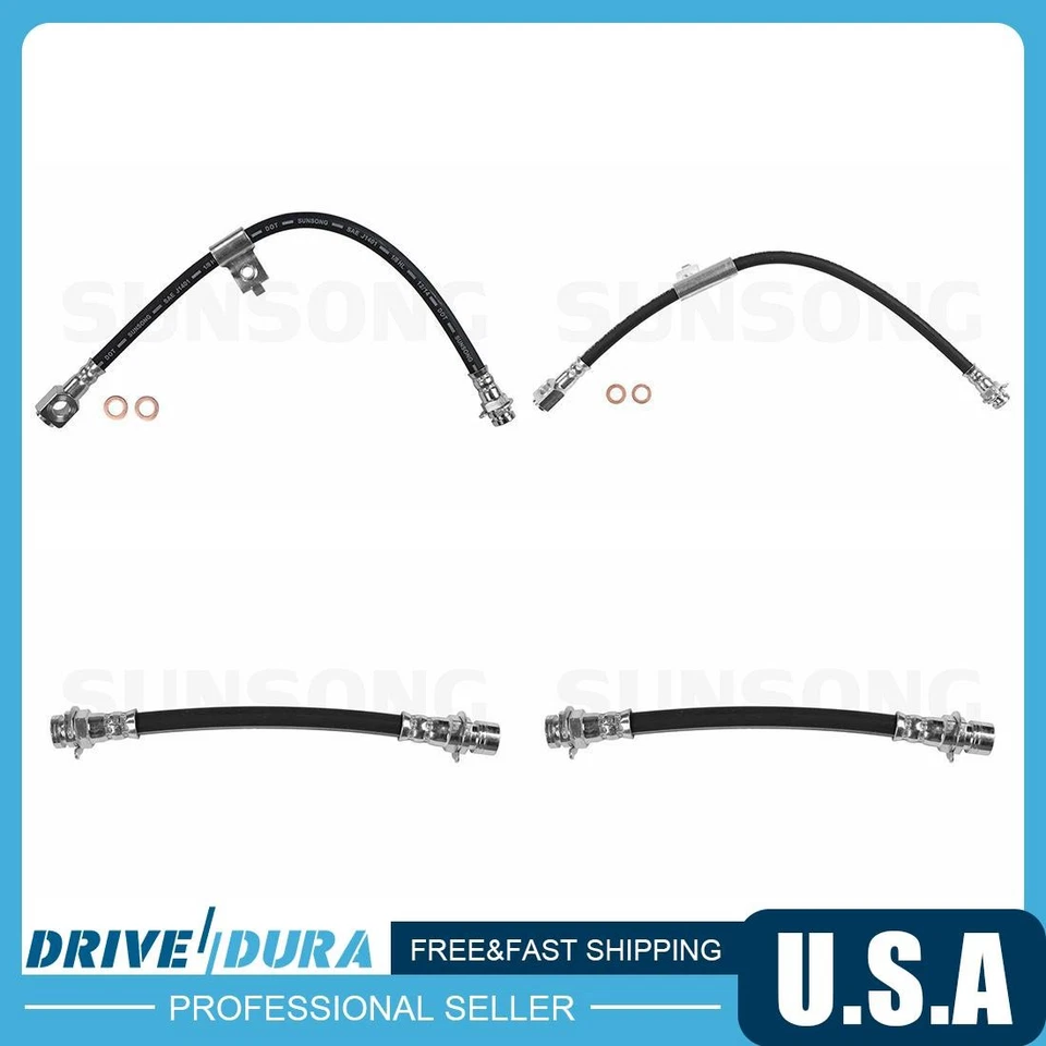 Гидравлический шланг переднего и заднего тормоза для 1984 1985 1986 1987-1996 Buick Century - Изображение 1 из 4