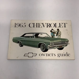 Chevrolet Impala Bel Air Biscayne 1965 manual del propietario tamaño completo - Imagen 1 de 10