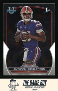 2022 Bowman University Chrome #65 Anthony Richardson Florida Gators - Picture 1 of 2