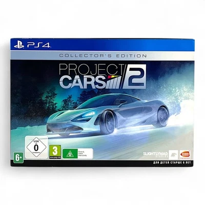 PS4 - Project CARS 2 #Collector’s Edition DE mit Big Box sehr guter Zustand - Bild 1 von 2