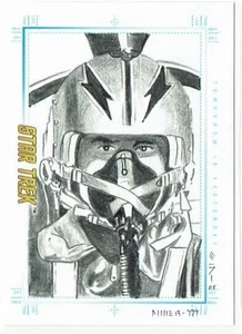 Star Trek TOS Art & Images Sketch Card Tomorrow is Yesterday by Steven Miller - Picture 1 of 2