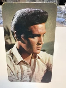 2 Elvis Calendar Cards 1967 1968 No Rips 4”x2” Image On One Side Calendar Other - Picture 1 of 4