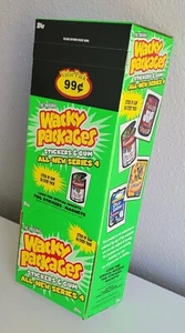 2006 WACKY PACKAGES ANS4 STORE DISPLAY 5 1/2" X 3 1/2" X 14" @ SUPER RARE @ 48CT - Picture 1 of 7