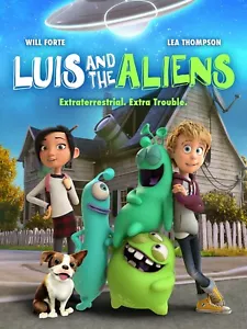 Luis and the Aliens (DVD) Will Forte / Lea Thompson ~ NEW/SEALED!!!!!!!!!!!!!!!! - Picture 1 of 1