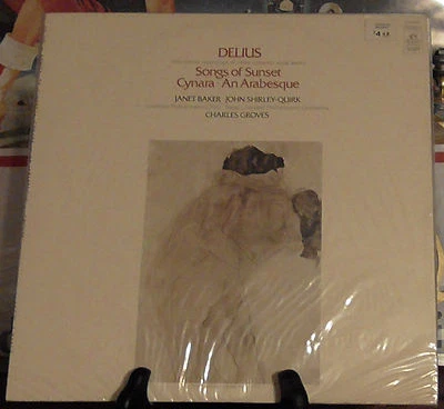 DELIUS: Songs of Sunset/Cynara/An Arabesque-M1969LP BAKER/SHIRLEY-QUIRK/GROVES - Image 1 of 2