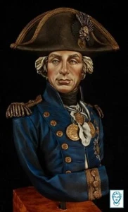 Horatio Nelson Bust 200mm Painted Toy Soldier Pre-Sale | Museum - Picture 1 of 5